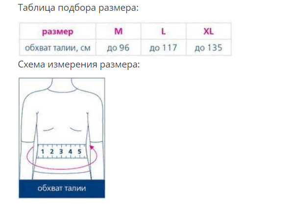 Послеоперационный бандаж БП-111 Orto, умеренная фиксация купить в OrtoMir24